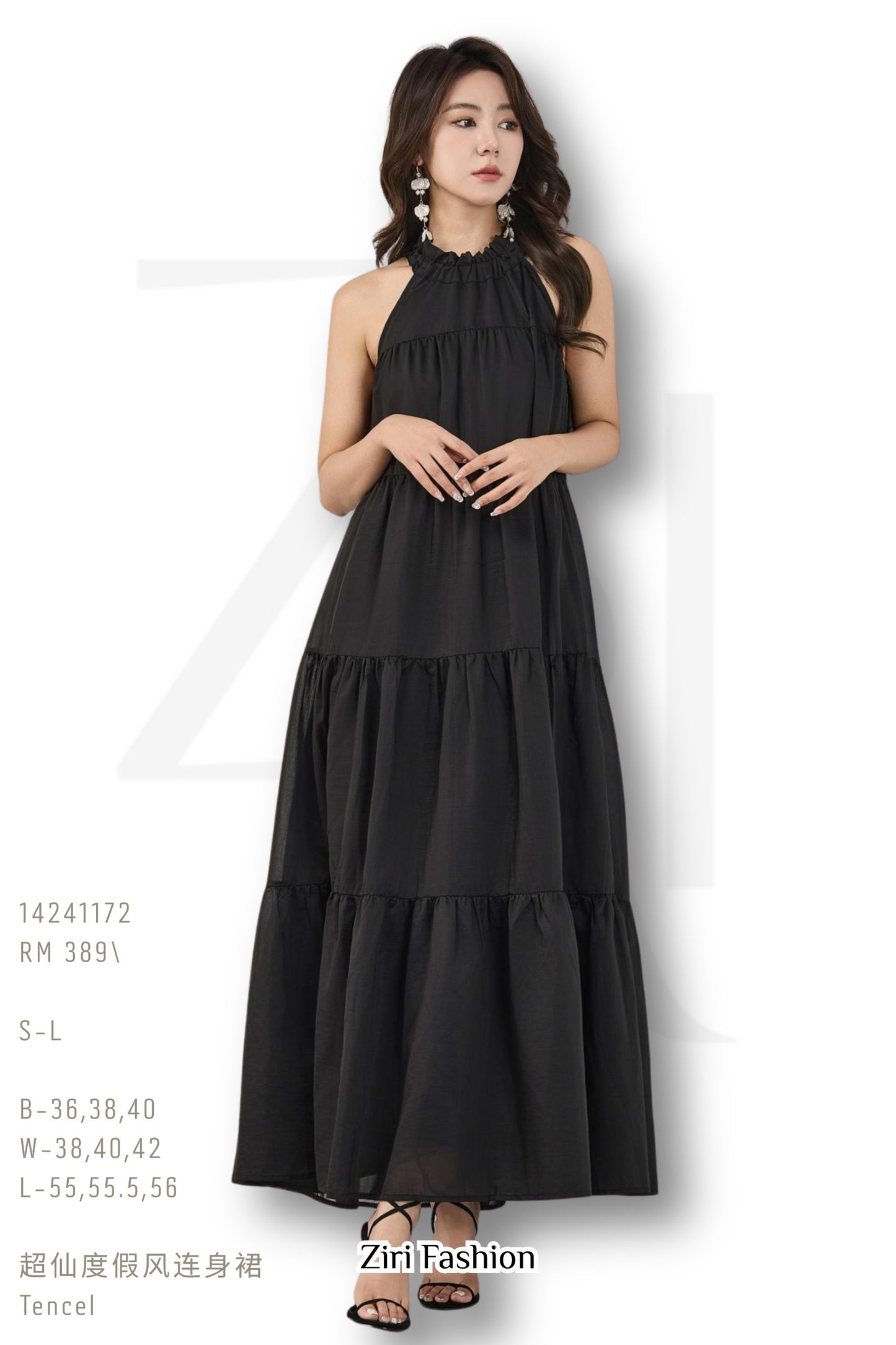 Ziri Summery Tencel Dress