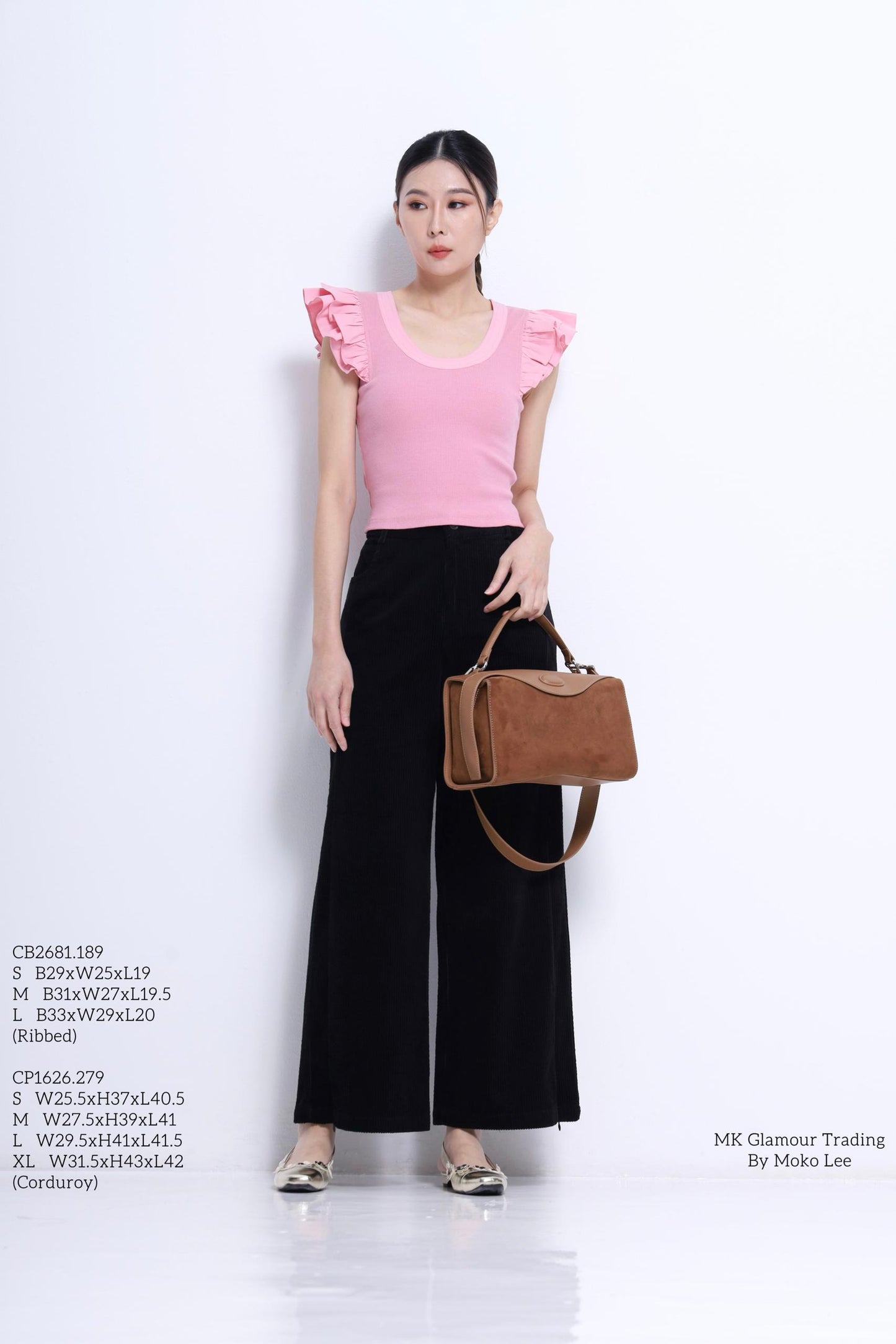 Marianne Ruffles Sleeve Top