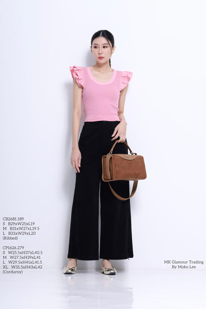 Marianne Ruffles Sleeve Top