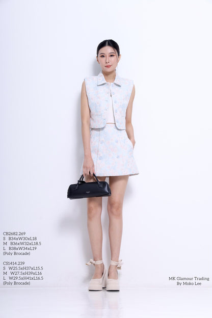 Florine Double Breasted Mini Skirt