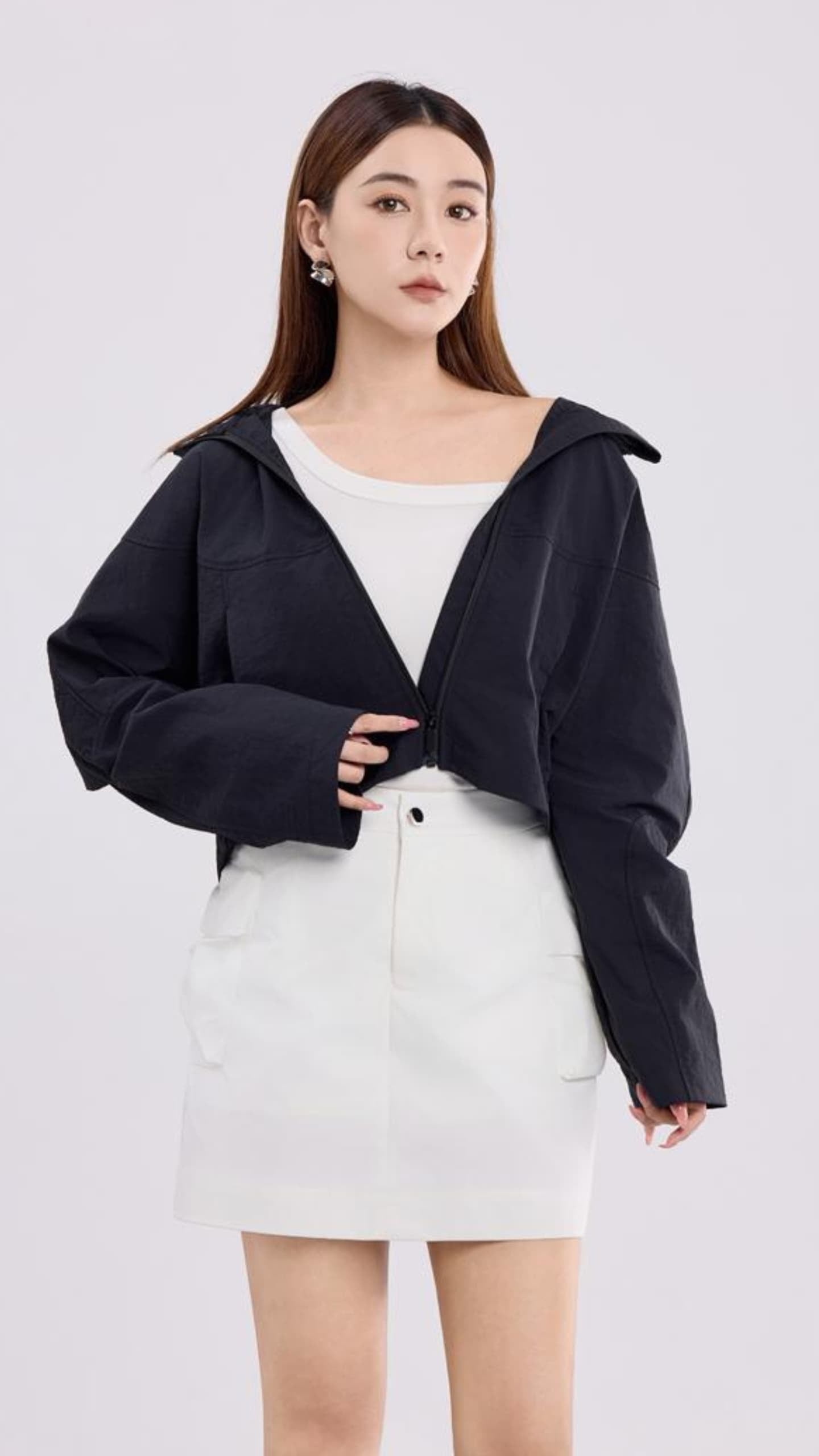 Ziri Oversized Hoodie Jacket