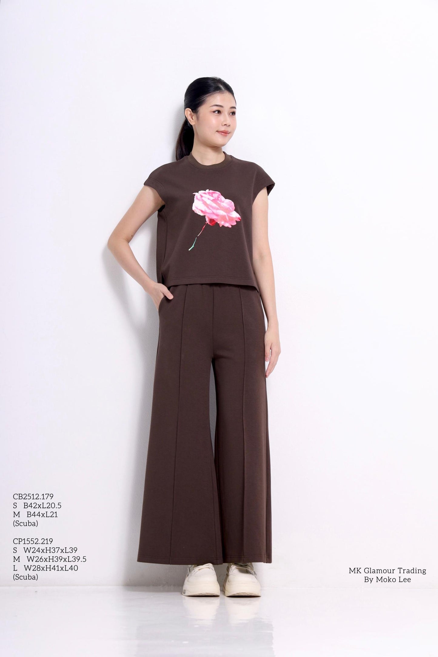 Rosa Scuba Track Pants
