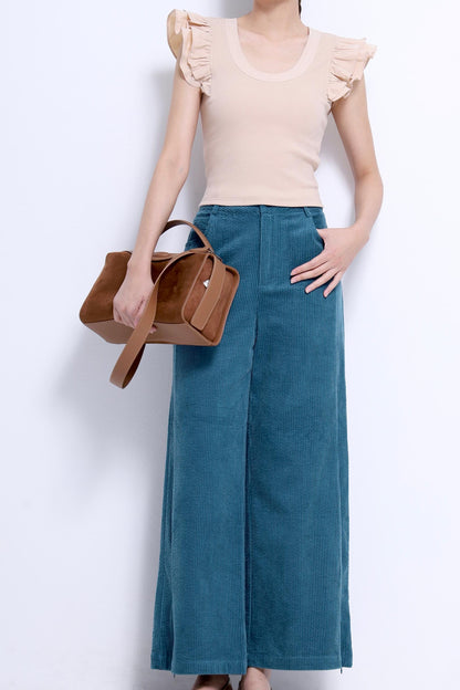 Marianne Ruffles Sleeve Top