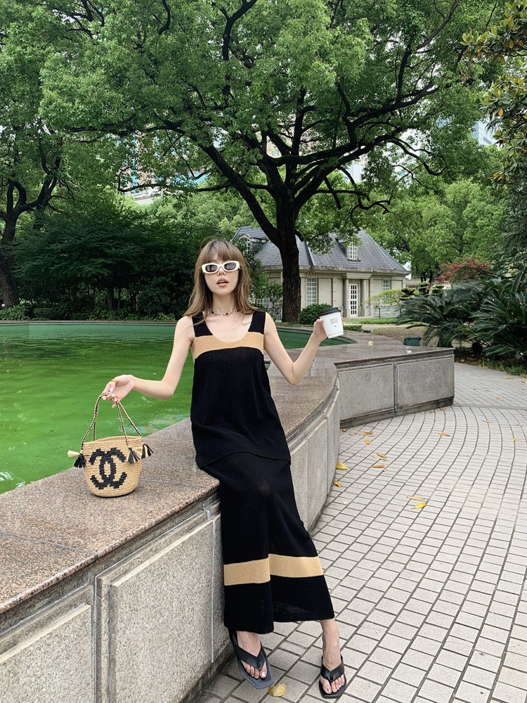 Hyun Summer Knit Skirt