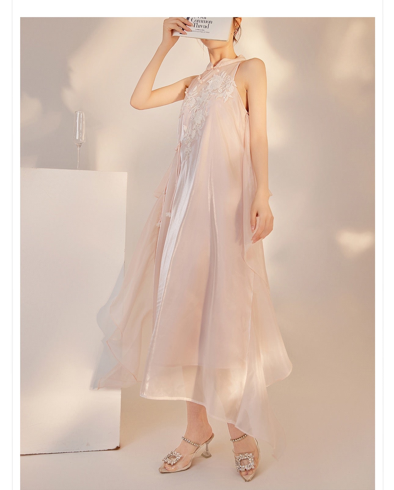 Liu Orient Embroidery Dress