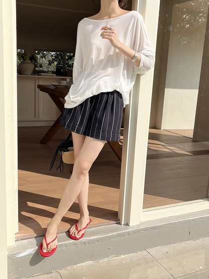 Yuri Linen Tailored Shorts