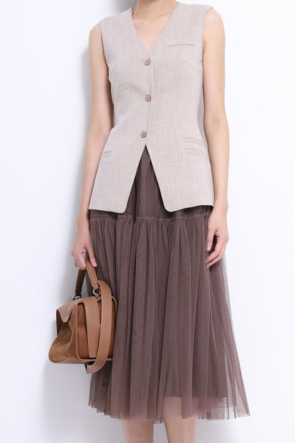 Ellina Flowy Tulle Skirt