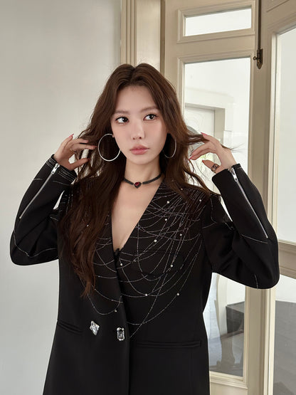 Jacky Meteor Strass Jacket
