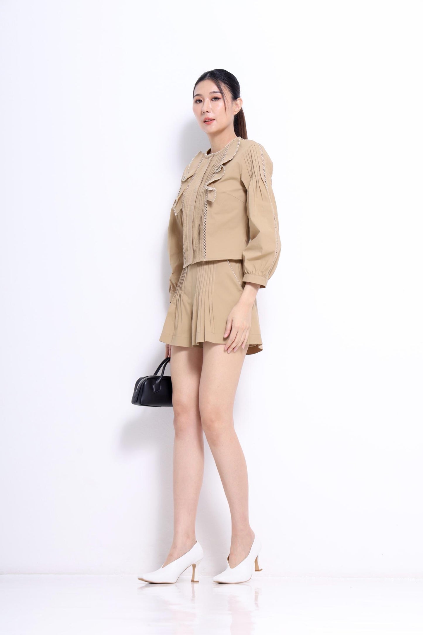 Layla Pleated Ruffle Setwear
