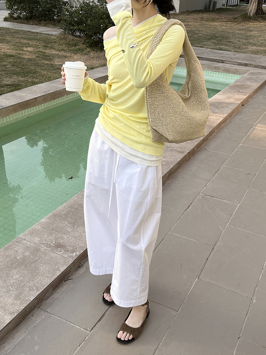 Colette Bicolor Knit Top