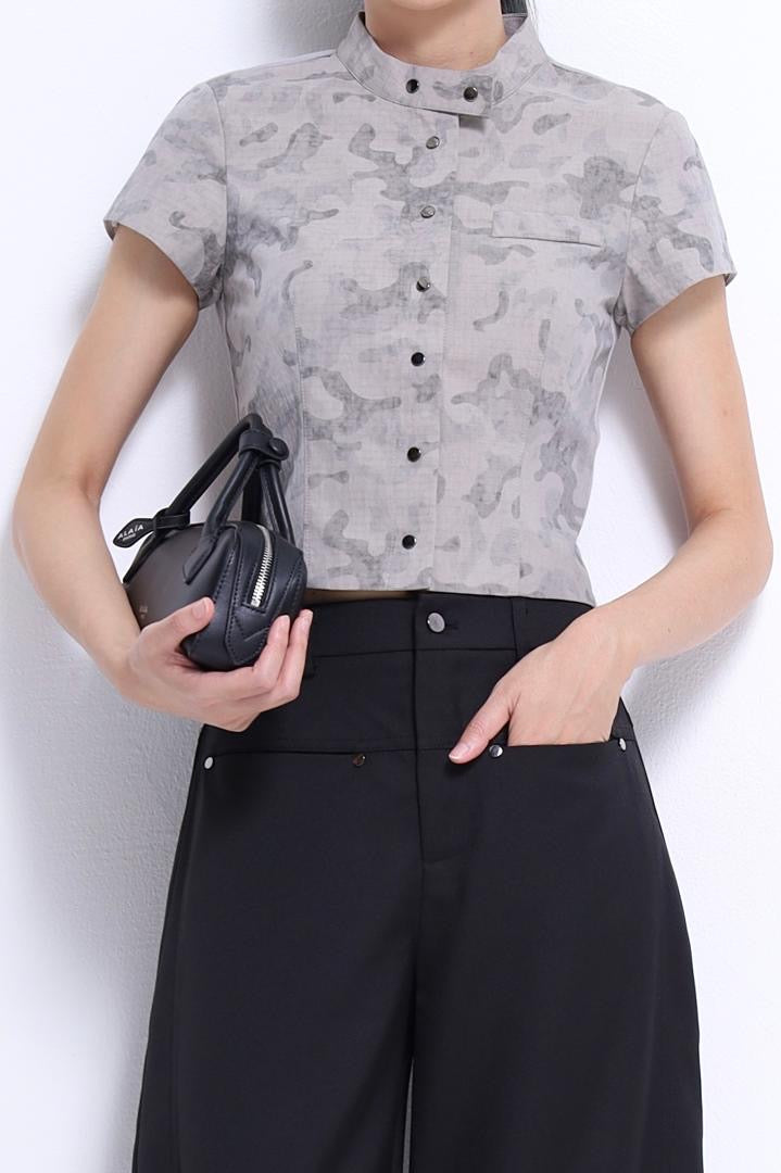 Nikki High Rise Barrel Pants