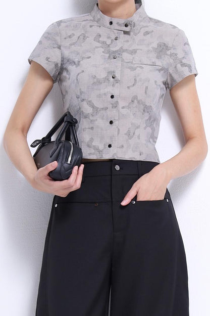 Nikki High Rise Barrel Pants