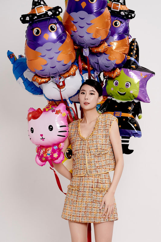 Gabrielle Tweed Skorts