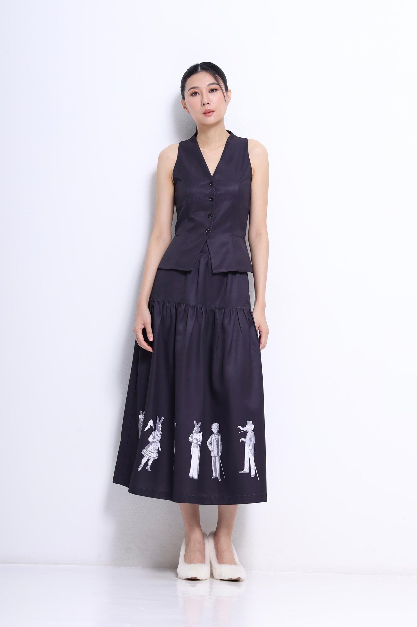 Alice V-Neck Tailored Vest