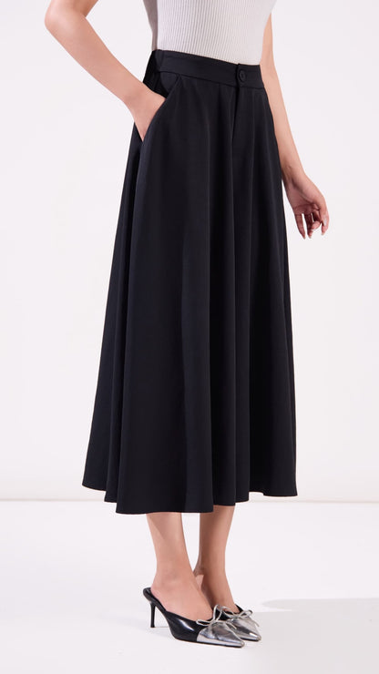 Ziri Yamamoto Crinkled Culottes
