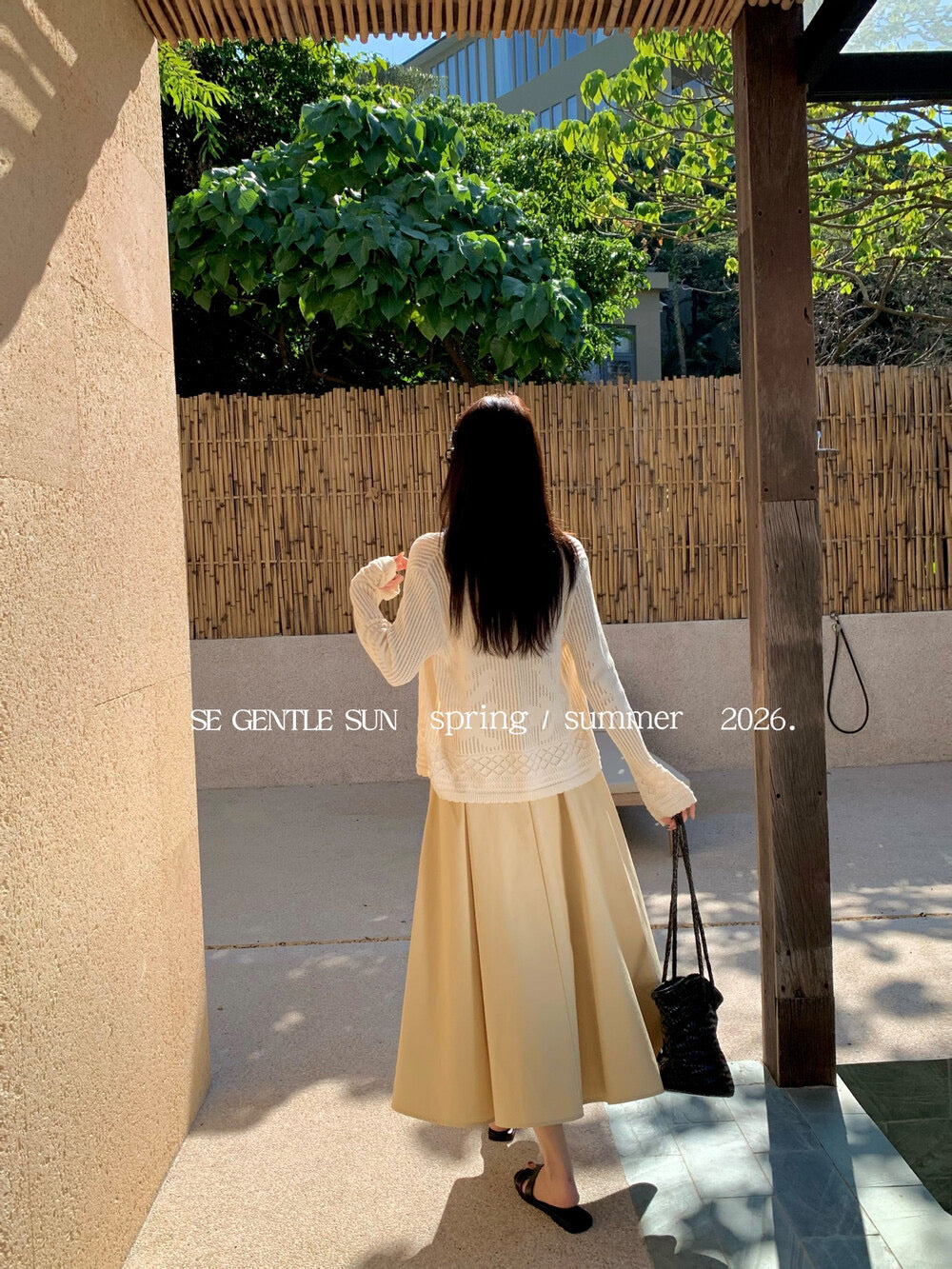 Sonia Belted A-line Skirt