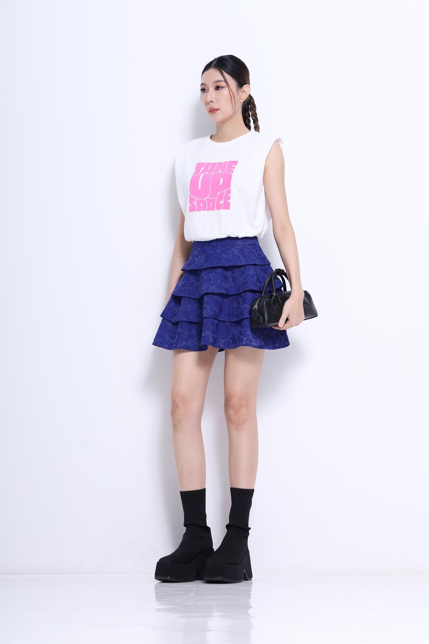 Take Up Space Cropped Tee