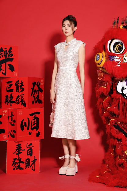 Yali Orient Jacquard Qipao Dress