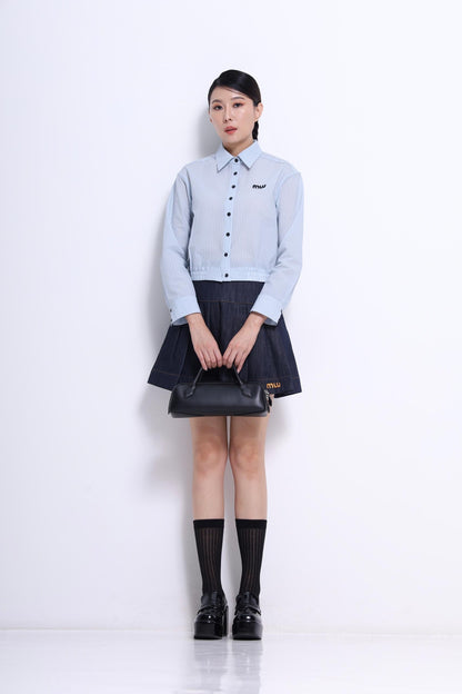 Miu Classic Button Down Top