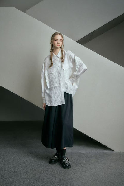 Aubrey Oversized Pocket Shirt