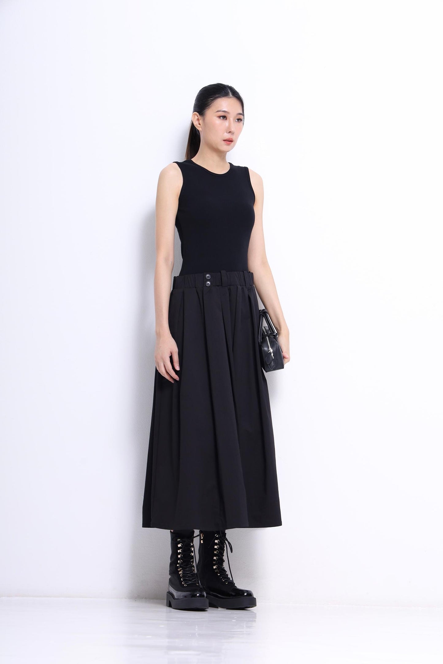 Shannon Ribbed Knit Maxi Dress