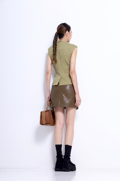 Andrea V- Neck Tailored Vest