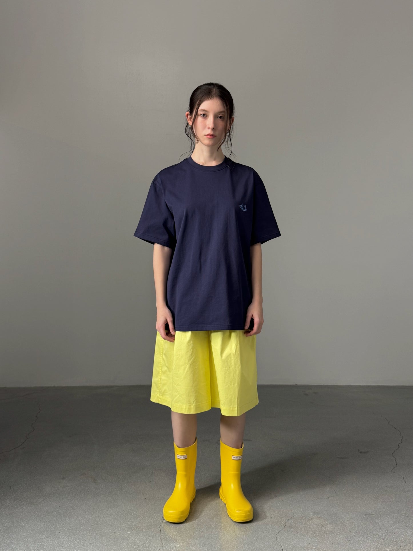 Kittie Print Oversized Tee