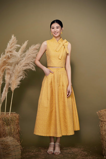 Ru Yi Orient A-line Skirt