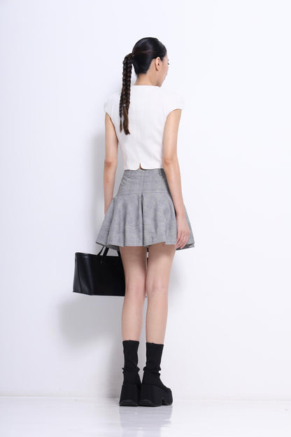 Gaby Denim Button Down Top