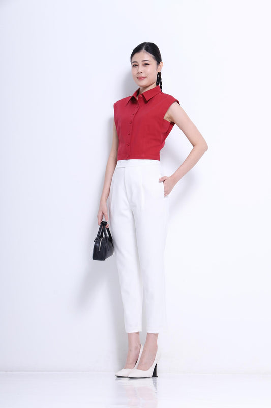 Sera Tailored Carrot Pants