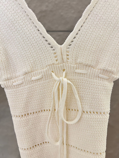 Kylie V-Neck Knit Tank Top