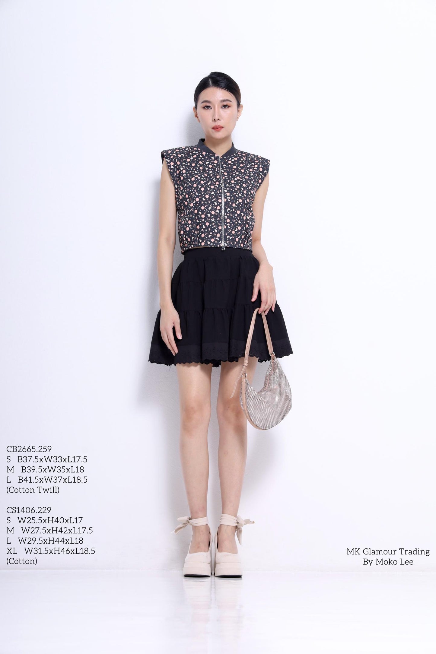 Blossom Cropped Vest Top