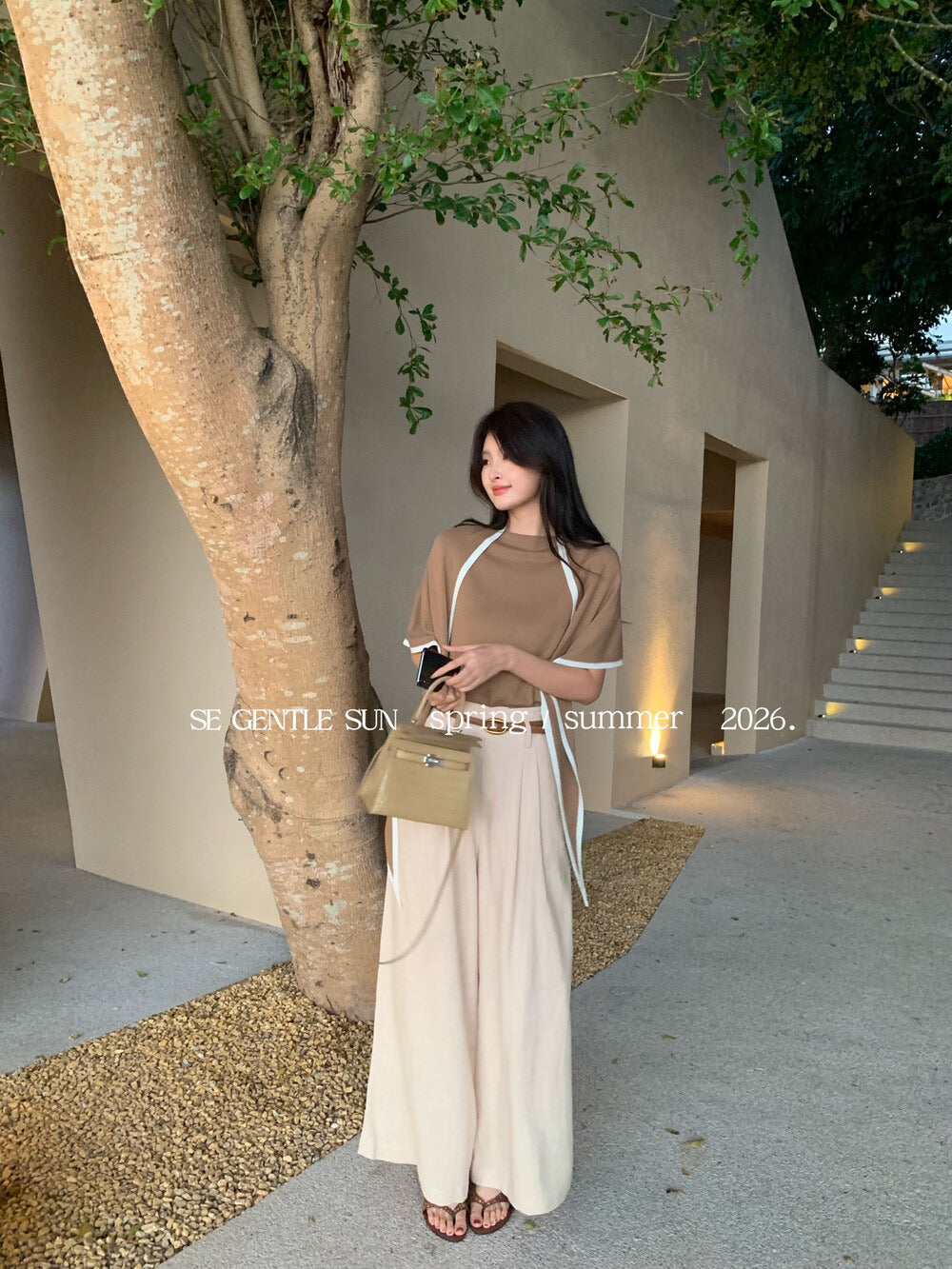 Hana 2-Piece Knit Blouse
