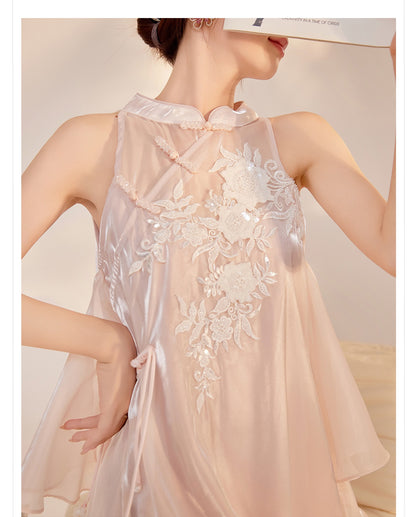 Liu Orient Embroidery Dress