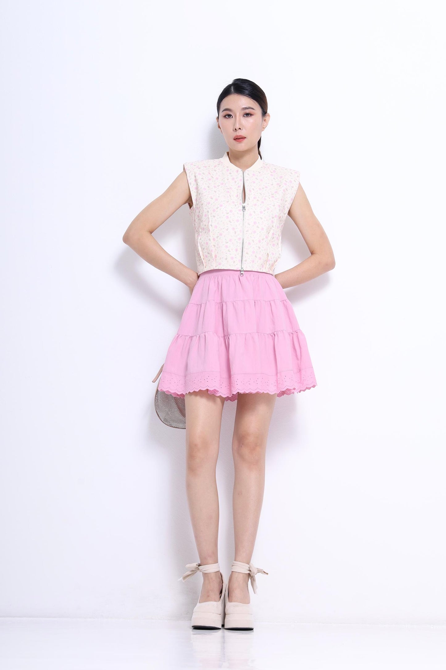 Blossom Cropped Vest Top