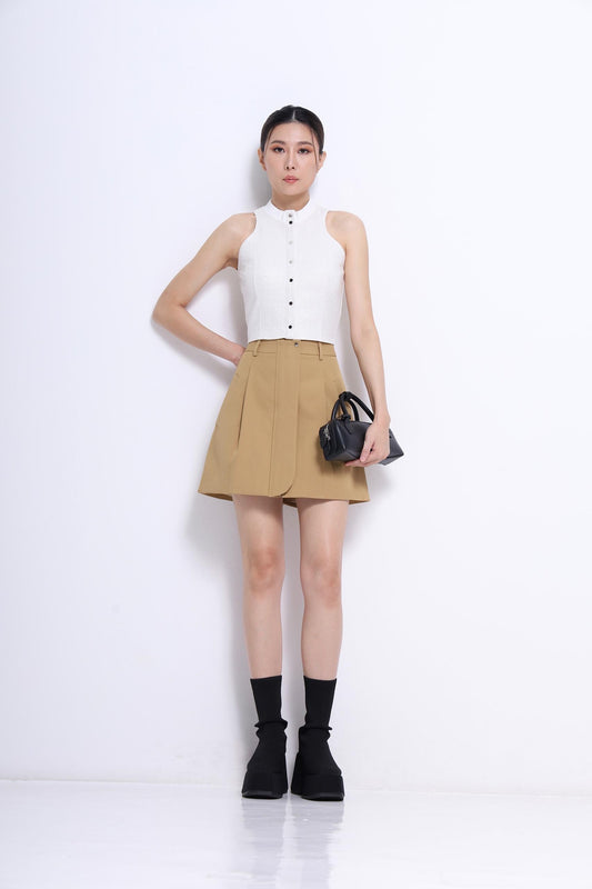 Renee A-line Overlap Skirt