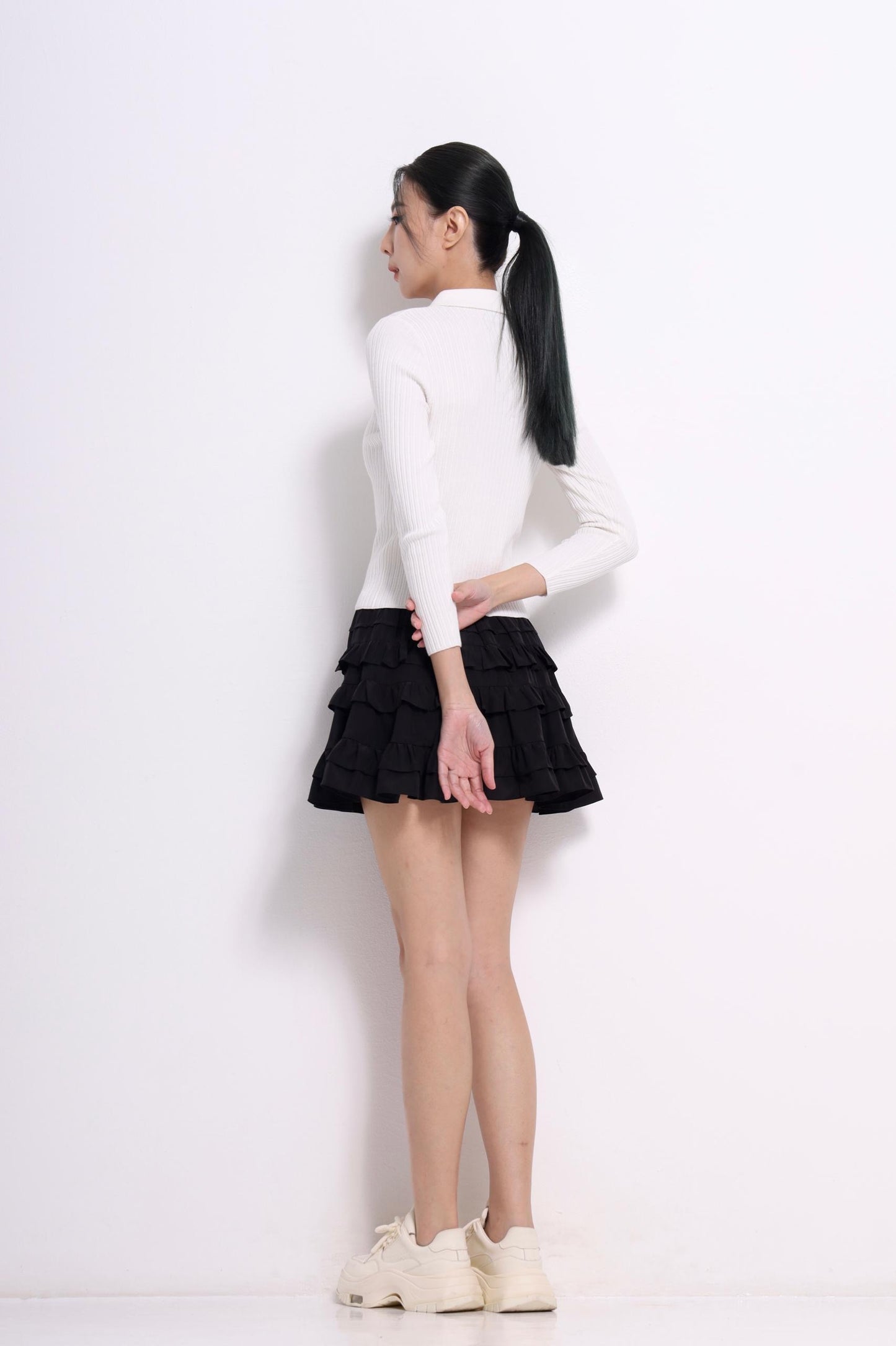 Jess Button Down Knit Top