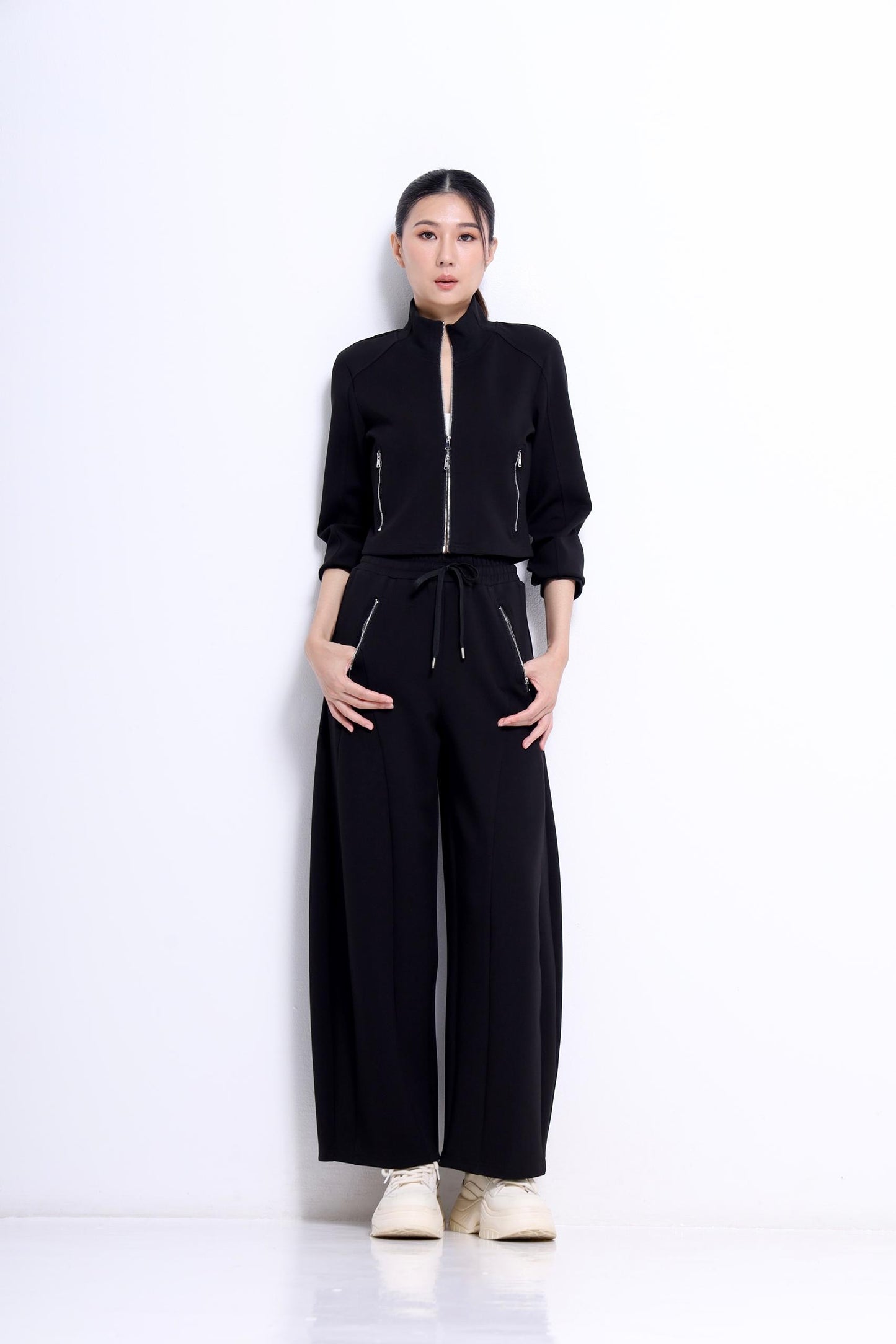 Zeya Barrel Track Pants