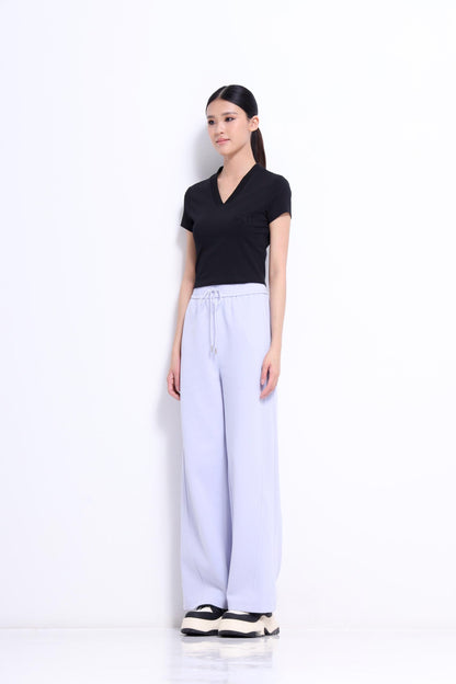 Carly V-Neck Embroidered Top