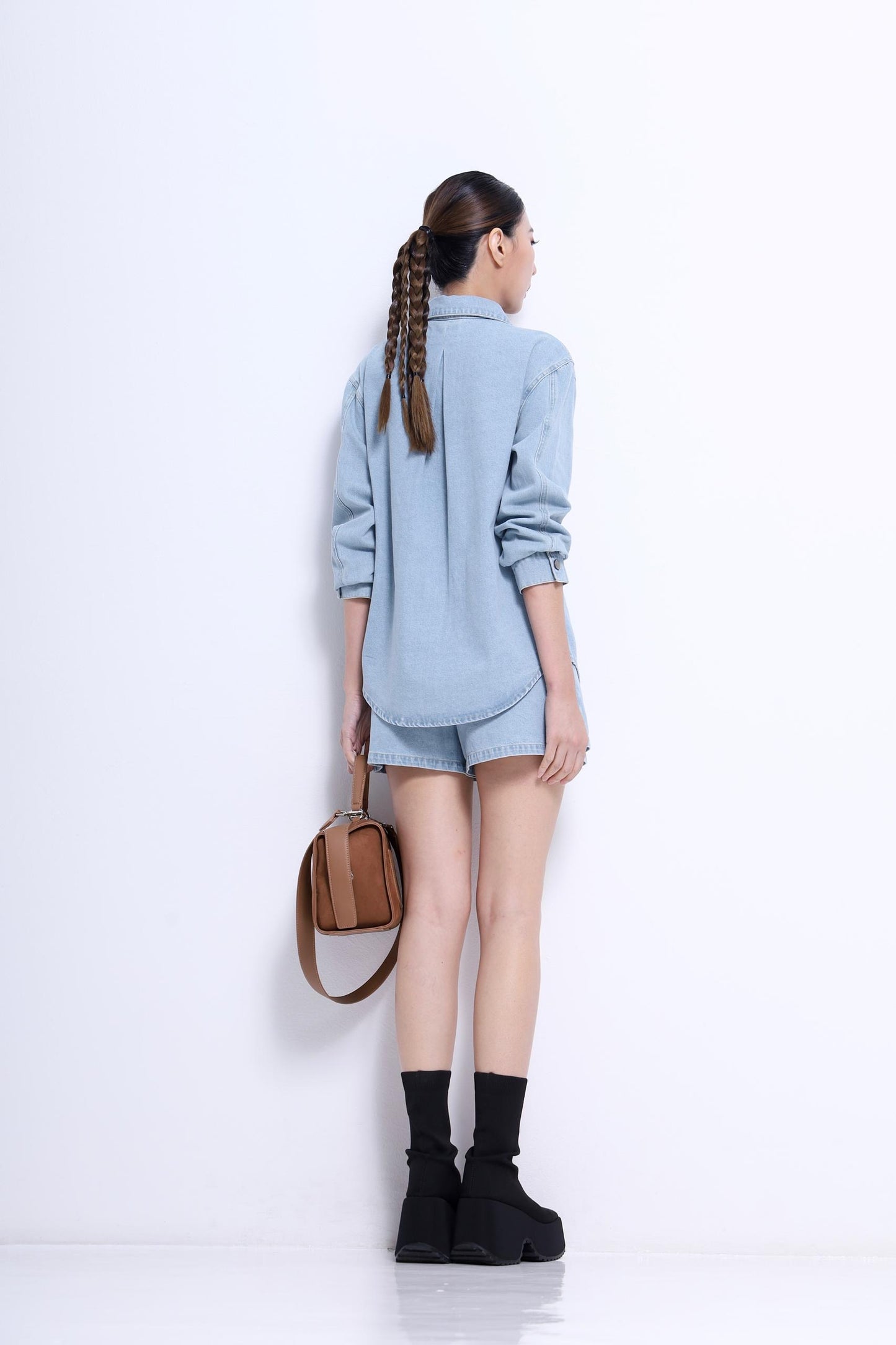 Mindy Oversized Denim Shirt