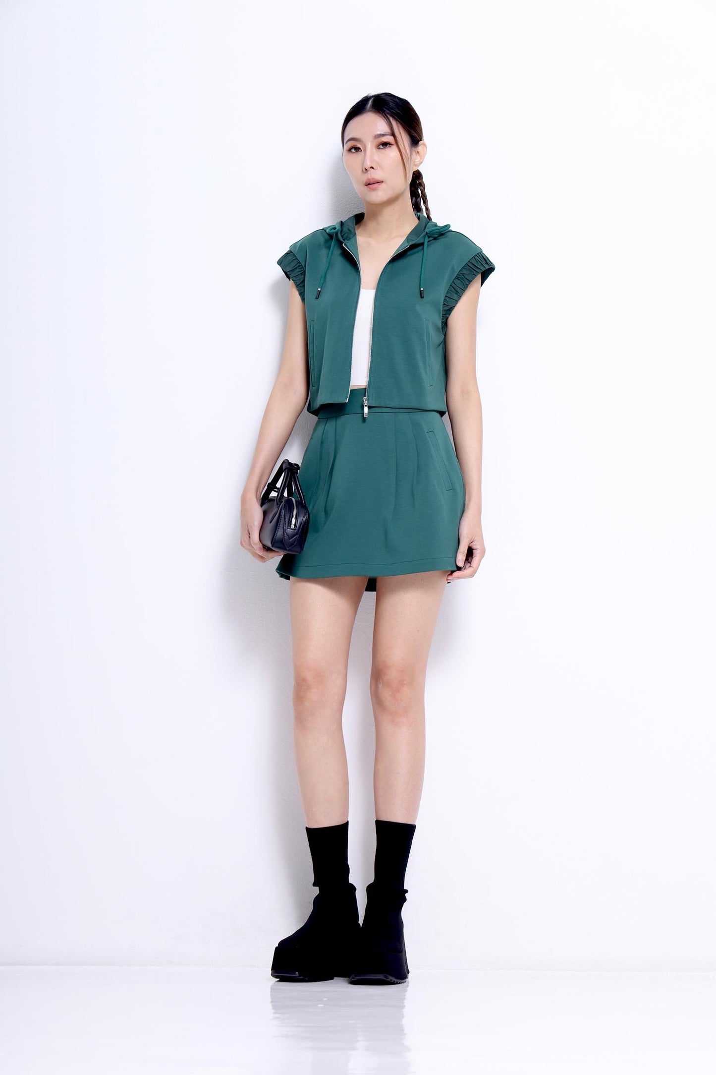 Carly Sporty Mini Skirt