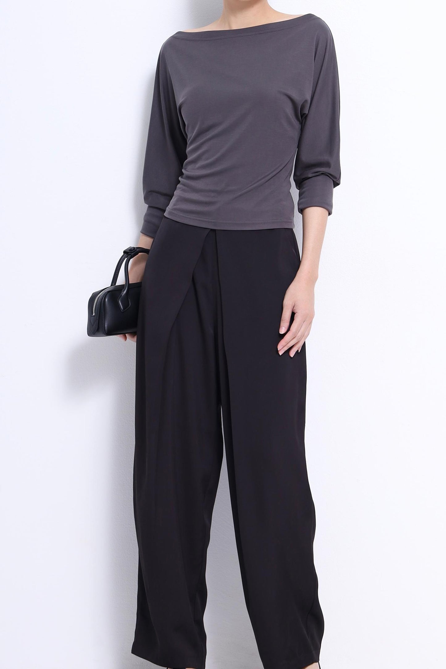 Ellie Square Neck Modal Tee