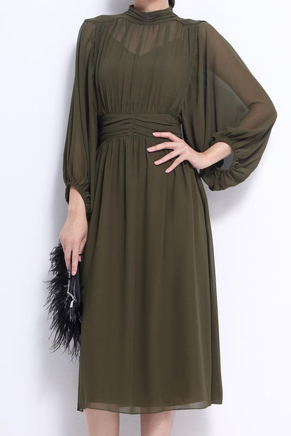 Chloe Lavalliere Chiffon Dress