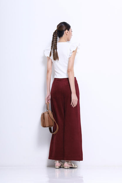 Marianne Ruffles Sleeve Top