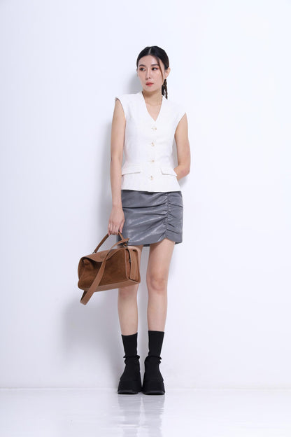 Andrea V- Neck Tailored Vest