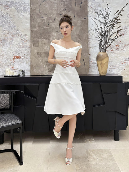 Pearlyn Aline Midi Dress