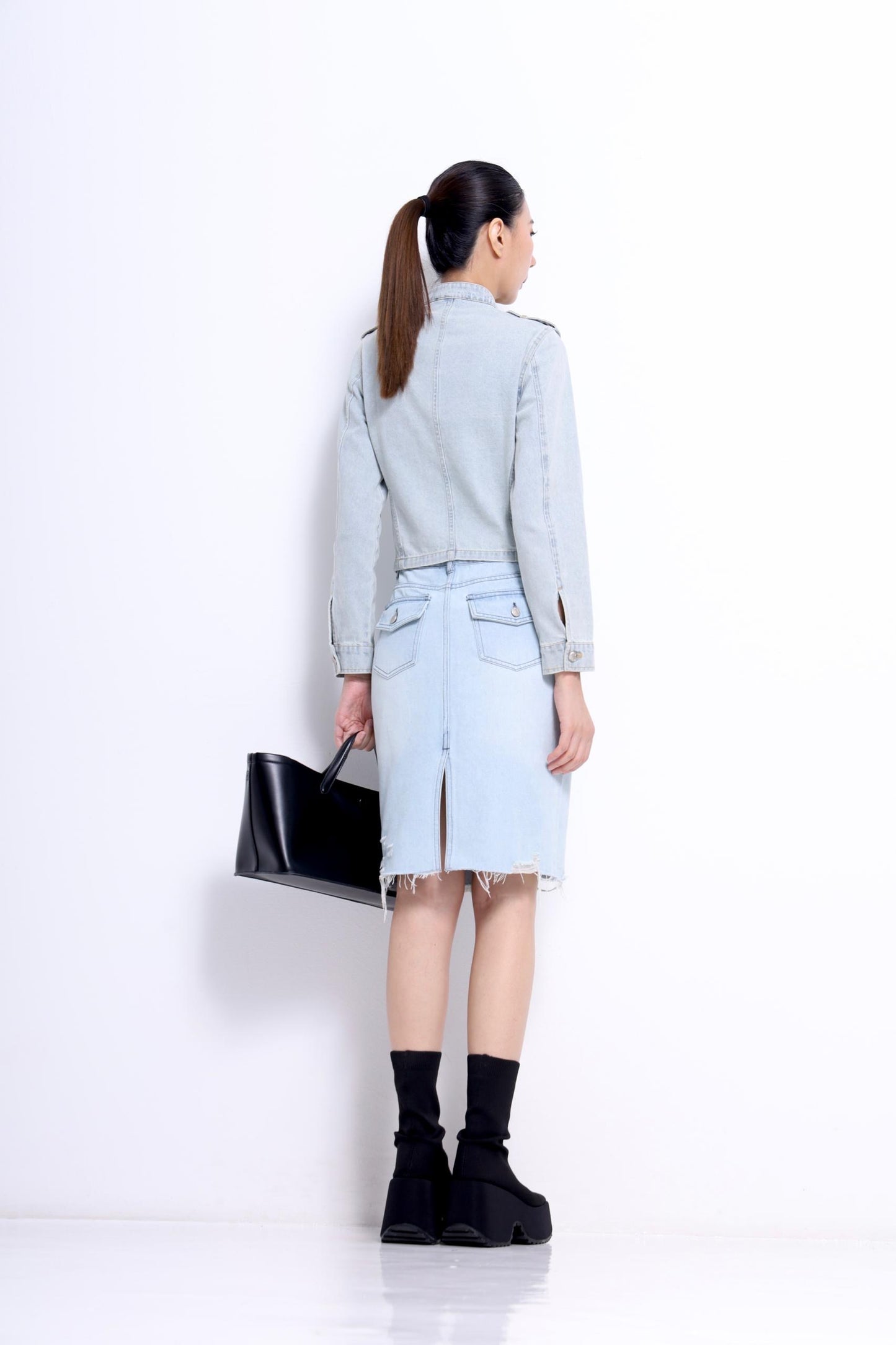 Maren Officer Denim Jacket