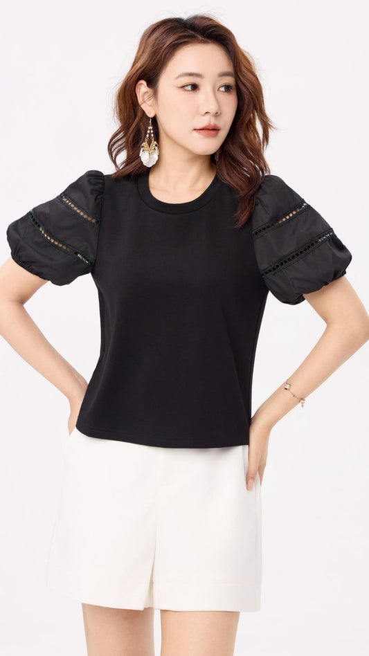 Ziri Bubble Sleeve Blouse