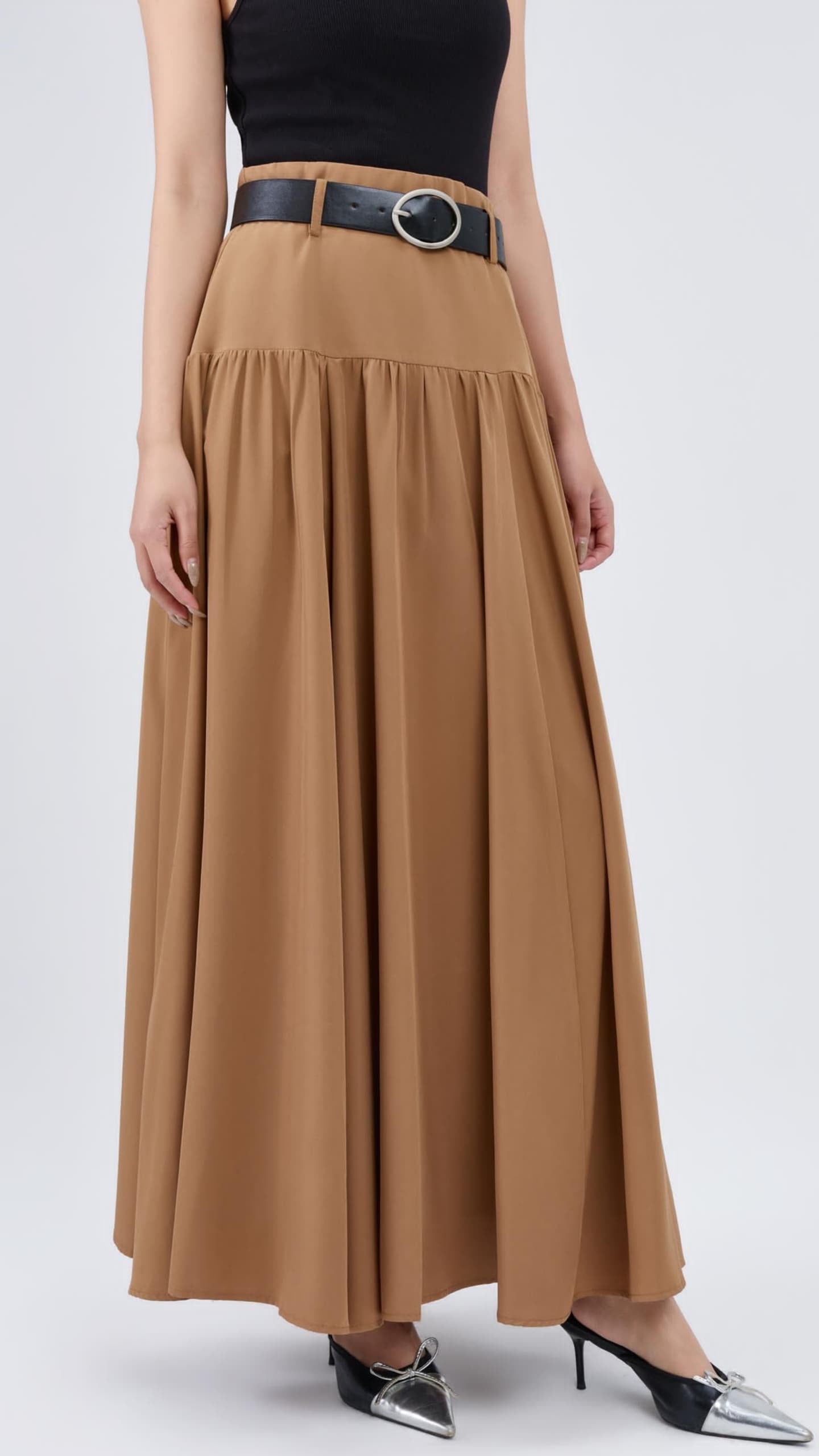 Ziri Tencel Maxi Skirt
