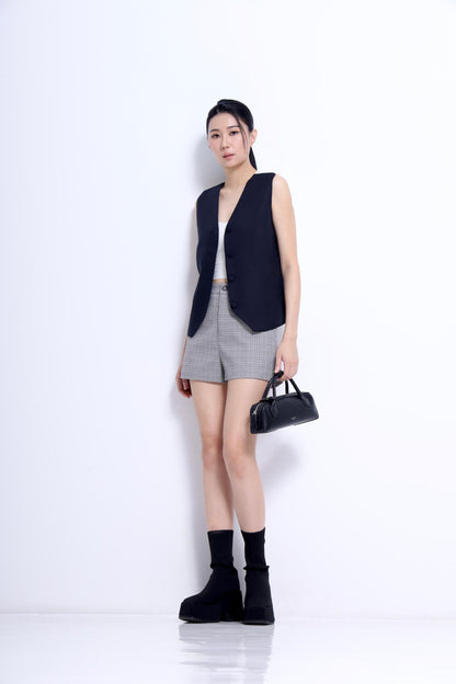 Kali Bi-Color V-Neck Vest
